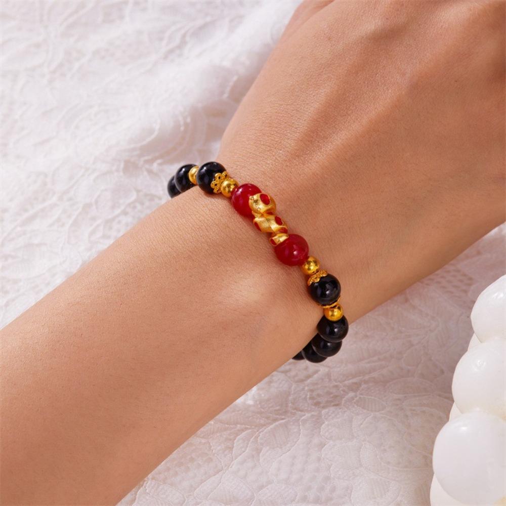Elastic Beaded Bracelets New Year Fortune Bracelet Unique Zodiac Snake Bracelet Couple зелёный
Elastic Beaded Bracelets New Year Fortune Bracelet Unique Zodiac Snake Bracelet Couple зелёный