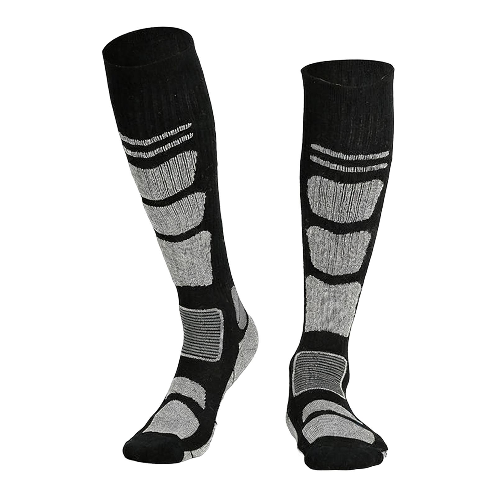 High Quality Merino Wool Knee High Long Ski Socks Men Women Winter Outdoor Thermal Hiking Snowboard Thicken Warm Sports Socks L 39 43 Light grey D
High Quality Merino Wool Knee High Long Ski Socks Men Women Winter Outdoor Thermal Hiking Snowboard Thicken Warm Sports Socks L 39 43 Light grey D