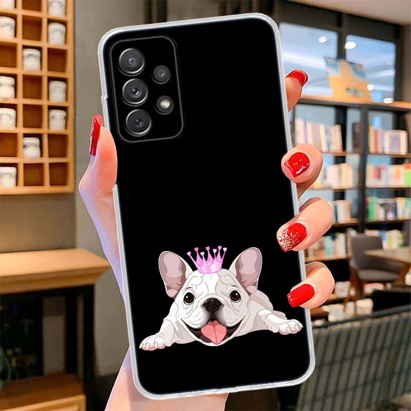 Pug Dog French Bulldog Phone Case for Samsung Galaxy A17 A16 A15 A14 A13 A57 A56 A55 A54 A53 A37 A36 A35 A34 A33 A26 A25 A24 A23 Samsung A06
Pug Dog French Bulldog Phone Case for Samsung Galaxy A17 A16 A15 A14 A13 A57 A56 A55 A54 A53 A37 A36 A35 A34 A33 A26 A25 A24 A23 Samsung A06