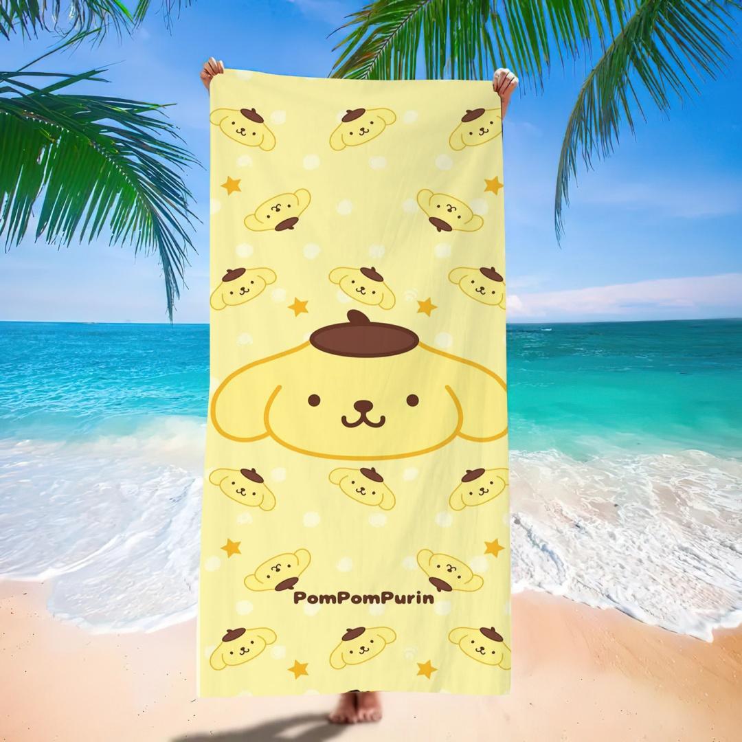 Cute Kuromi Blueberry Parfait Beach Towel with Ice Cream and Berry Design Soft Summer Towel for Beach Pool and Bathroom Use W40*H60(CM)
Cute Kuromi Blueberry Parfait Beach Towel with Ice Cream and Berry Design Soft Summer Towel for Beach Pool and Bathroom Use W40*H60(CM)