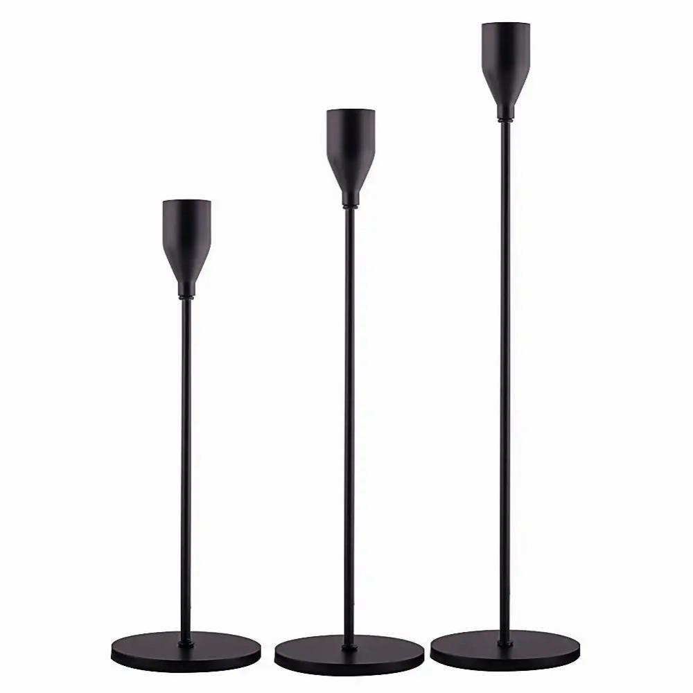 3Pc/Set Metal Candle Holders Fashion Simple Table Decoration Party Living Room Candlestick for Wedding Anniversary чорний
3Pc/Set Metal Candle Holders Fashion Simple Table Decoration Party Living Room Candlestick for Wedding Anniversary чорний