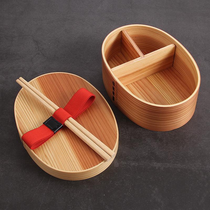 Japanese Bento Box Sushi Tableware Bowl Food Container Portable Eco-friendly Wooden Lunch Box School Kid Office Worker Lunch Box
Japanese Bento Box Sushi Tableware Bowl Food Container Portable Eco-friendly Wooden Lunch Box School Kid Office Worker Lunch Box