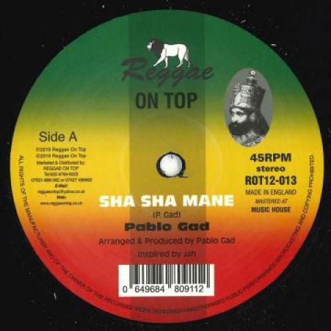 12inch Record PABLO GAD - Sha Sha Mane / Sha Sha Mane (Danceh ROT12013 Reggae On Top 2020 UK Reggae, Ska & Dub Used
12inch Record PABLO GAD - Sha Sha Mane / Sha Sha Mane (Danceh ROT12013 Reggae On Top 2020 UK Reggae, Ska & Dub Used