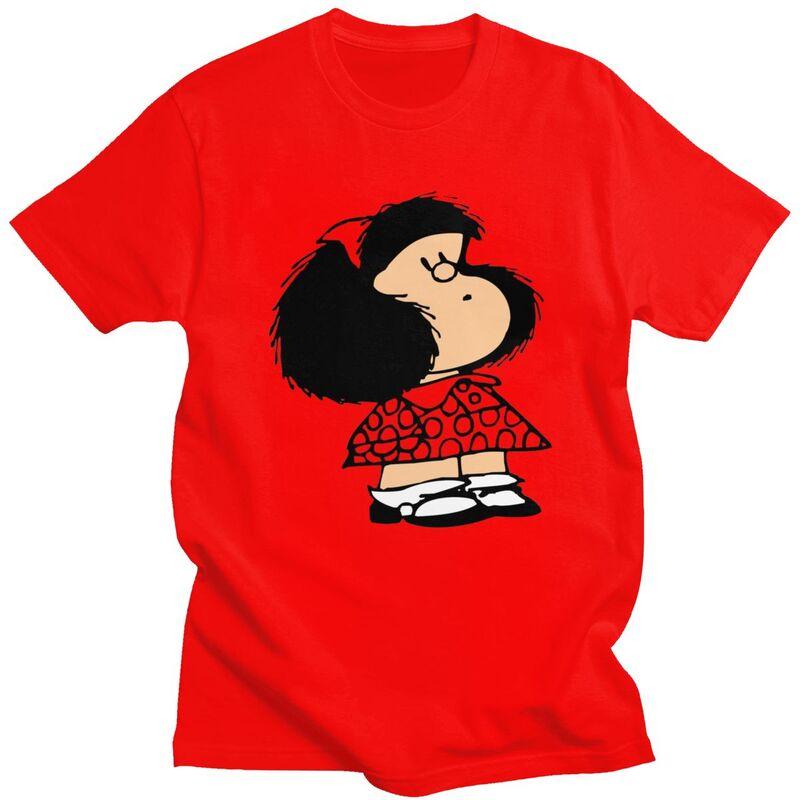 Custom Quino Comic Cartoon Mafalda T Shirt for Men 100 Cotton Tshirt Leisure Tees Short Sleeve Tshirts S
Custom Quino Comic Cartoon Mafalda T Shirt for Men 100 Cotton Tshirt Leisure Tees Short Sleeve Tshirts S