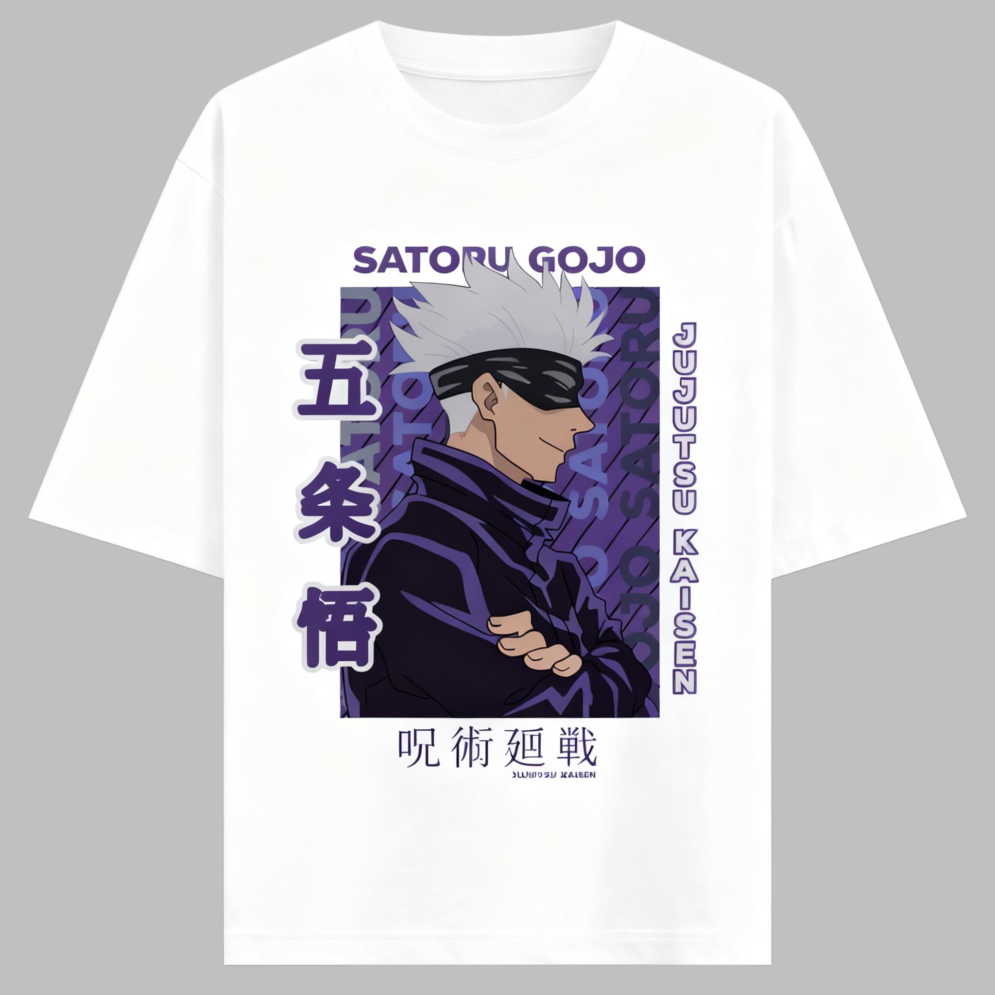 Jujutsu Kaisen Anime Gojo Satoru Printing Cotton Tshirt Men and Women Harajuku Casual Loose Summer Anime Peripheral Clothing 3XL
Jujutsu Kaisen Anime Gojo Satoru Printing Cotton Tshirt Men and Women Harajuku Casual Loose Summer Anime Peripheral Clothing 3XL