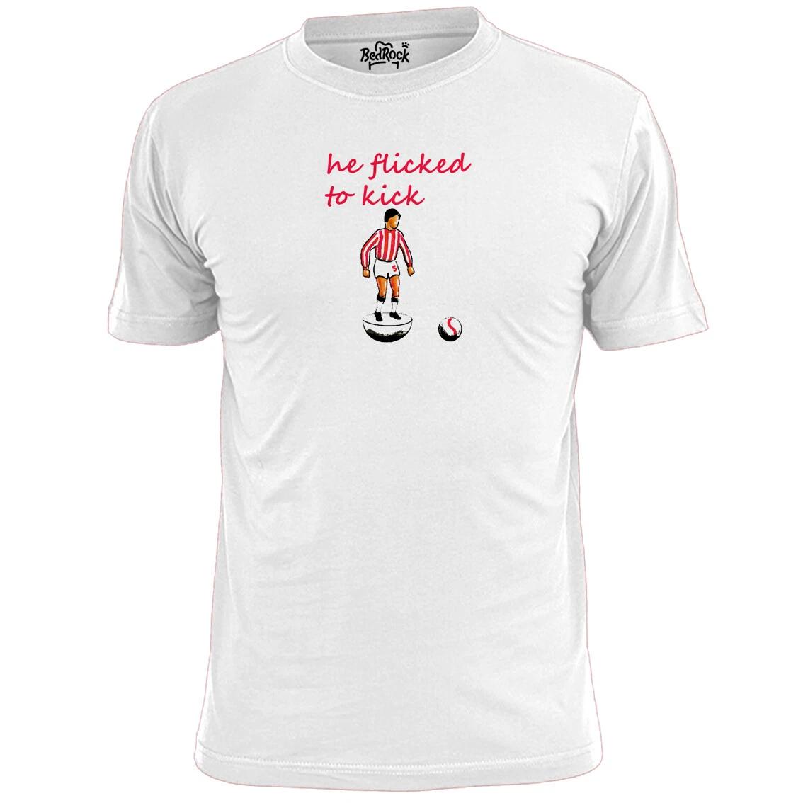Mens He Flicked To Kick Inspired Undertones Punk T shirt Pistols Ruts M
Mens He Flicked To Kick Inspired Undertones Punk T shirt Pistols Ruts M