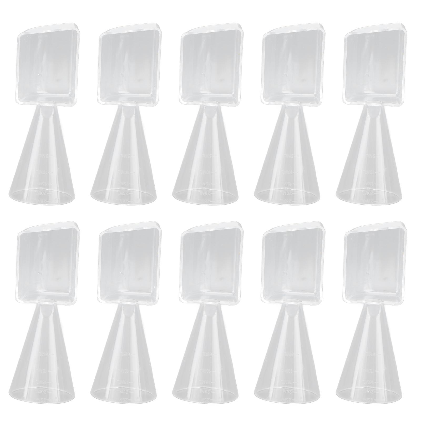 10Pcs DIY Mask Measuring Cup Multifunctional Accurate Mask Spoon with Scale for Making Mask
10Pcs DIY Mask Measuring Cup Multifunctional Accurate Mask Spoon with Scale for Making Mask