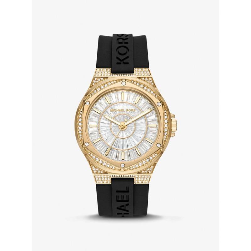 Мужские часы Michael Kors Oversized Lennox с паве, золотистого тона и силиконовым ремешком MK7247 чёрный
Мужские часы Michael Kors Oversized Lennox с паве, золотистого тона и силиконовым ремешком MK7247 чёрный