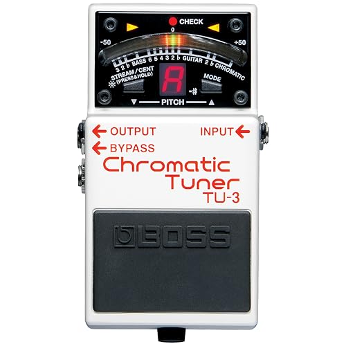 BOSS Boss Chromatic Tuner TU-3 Power Supply Capable High Brightness Mode High Visibility Live Ban...
BOSS Boss Chromatic Tuner TU-3 Power Supply Capable High Brightness Mode High Visibility Live Ban...