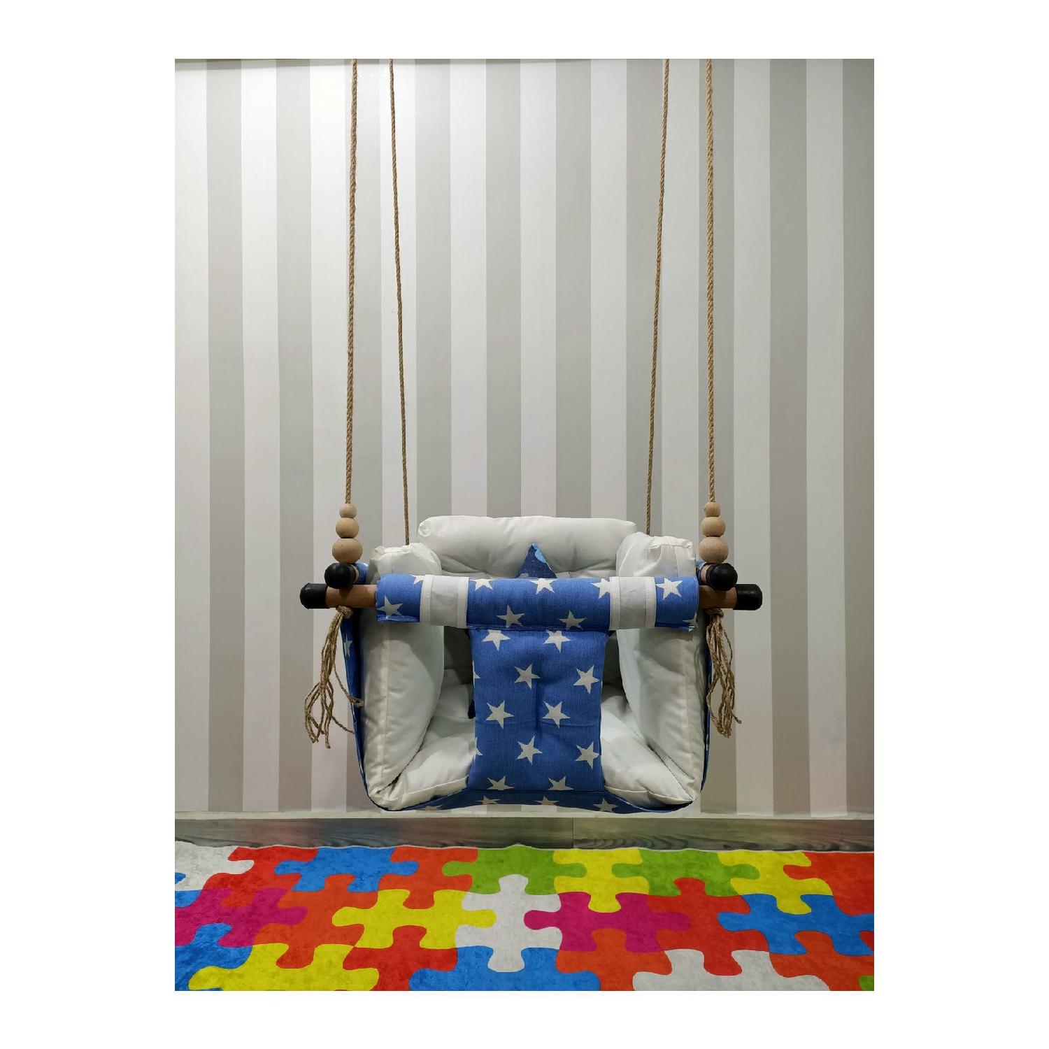 Puffidik Swing Blue White синій 
Puffidik Swing Blue White синій