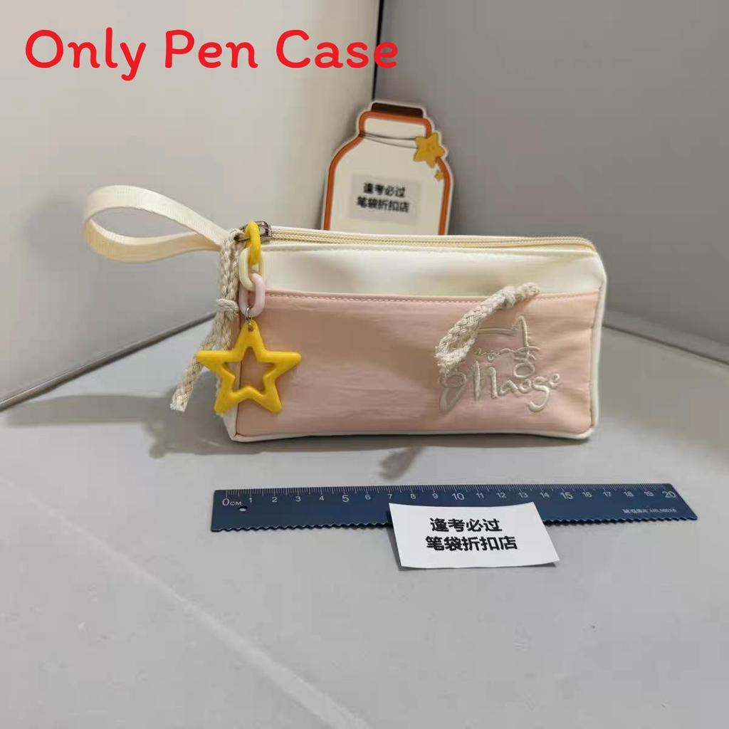 Nylon Embroidery Pencil Case With Large Capacity For Students Girls Storage Organizer рожевий
Nylon Embroidery Pencil Case With Large Capacity For Students Girls Storage Organizer рожевий