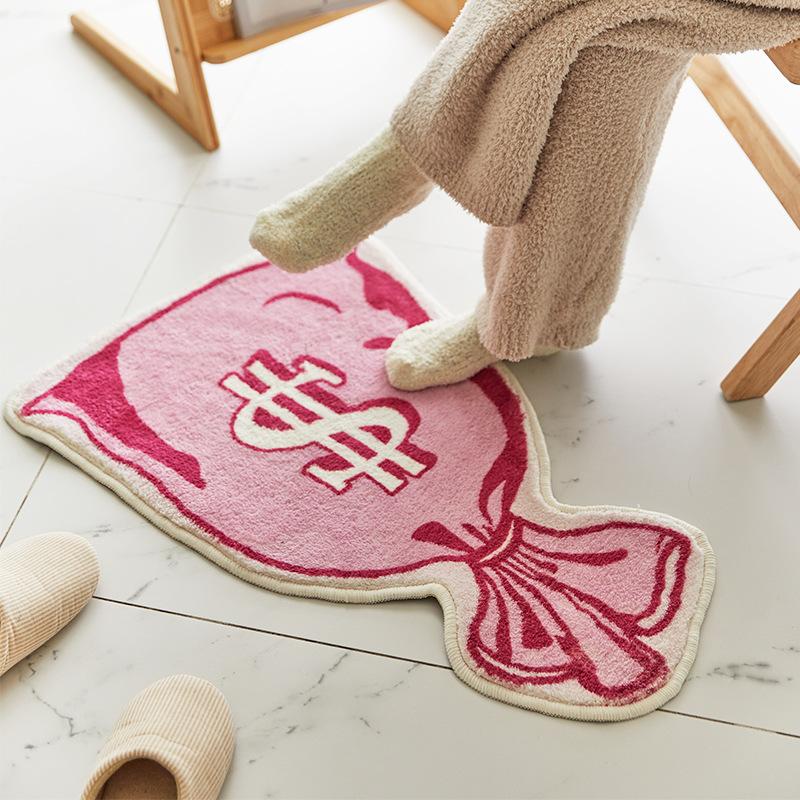 VIKAMA Creative Dollar Imitation Cashmere Carpet Profiled Soft Plush Bedroom Bed Blanket Home Decoration Porch Non-Slip Door Mat 40x60cm 16x24inch
VIKAMA Creative Dollar Imitation Cashmere Carpet Profiled Soft Plush Bedroom Bed Blanket Home Decoration Porch Non-Slip Door Mat 40x60cm 16x24inch