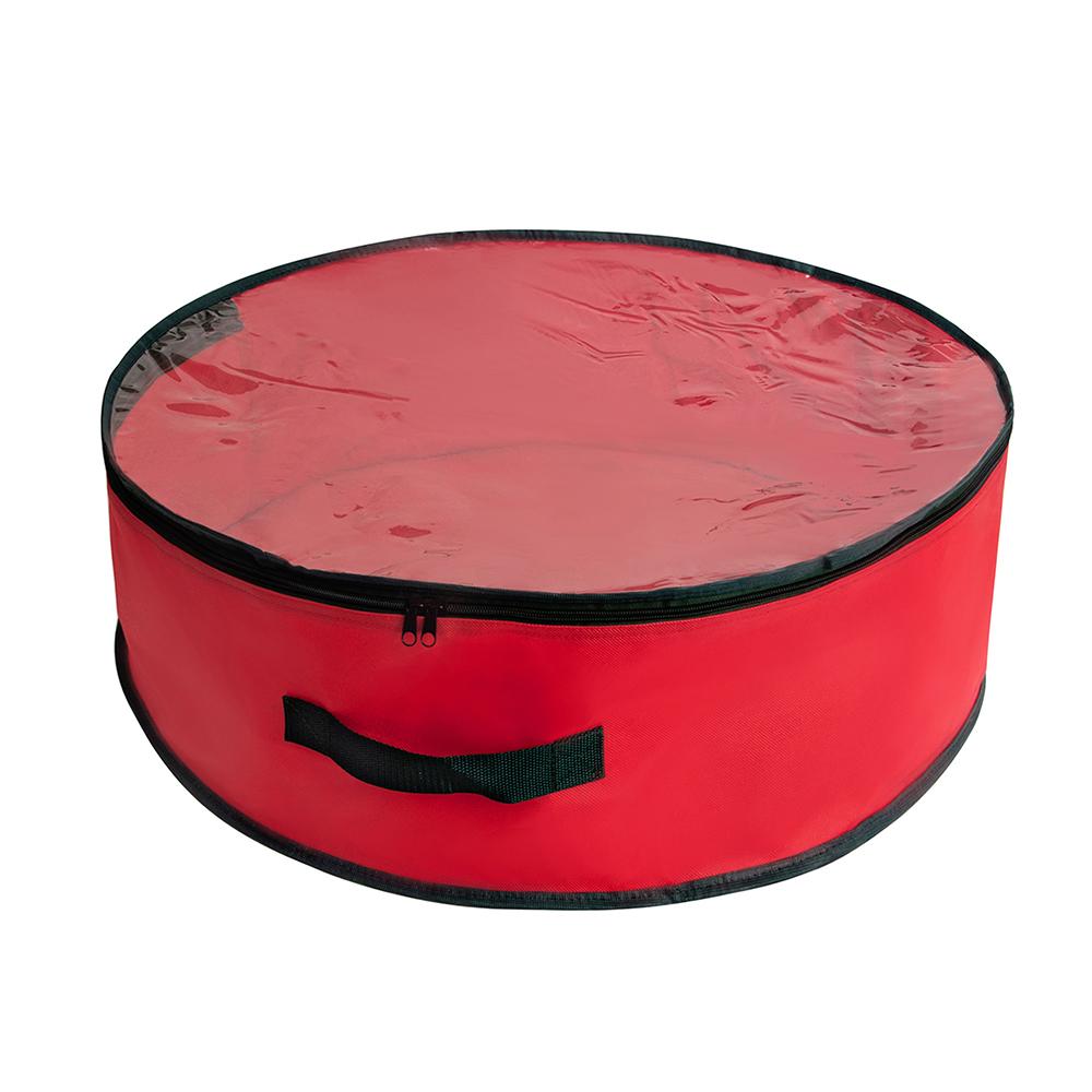 1 шт. Прозрачная водонепроницаемая сумка для хранения рождественского венка, Рождественское украшение, Круглая сумка большой вместимости S красный
1 шт. Прозрачная водонепроницаемая сумка для хранения рождественского венка, Рождественское украшение, Круглая сумка большой вместимости S красный