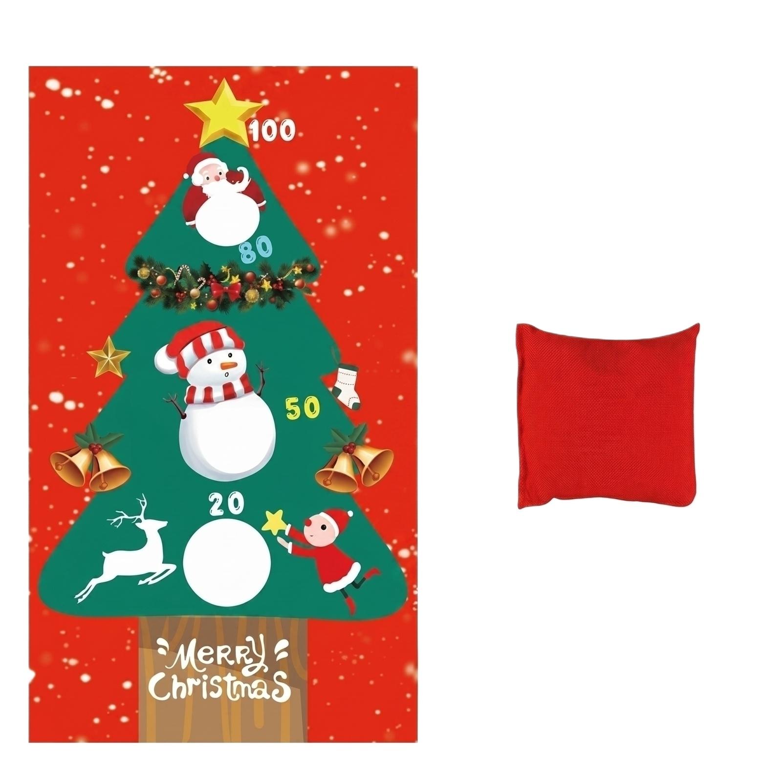Christmas Tree Toss Game Set with Hanging Target Banner and Bean Bags Indoor Outdoor Family Activity Holiday Party Game One Size
Christmas Tree Toss Game Set with Hanging Target Banner and Bean Bags Indoor Outdoor Family Activity Holiday Party Game One Size