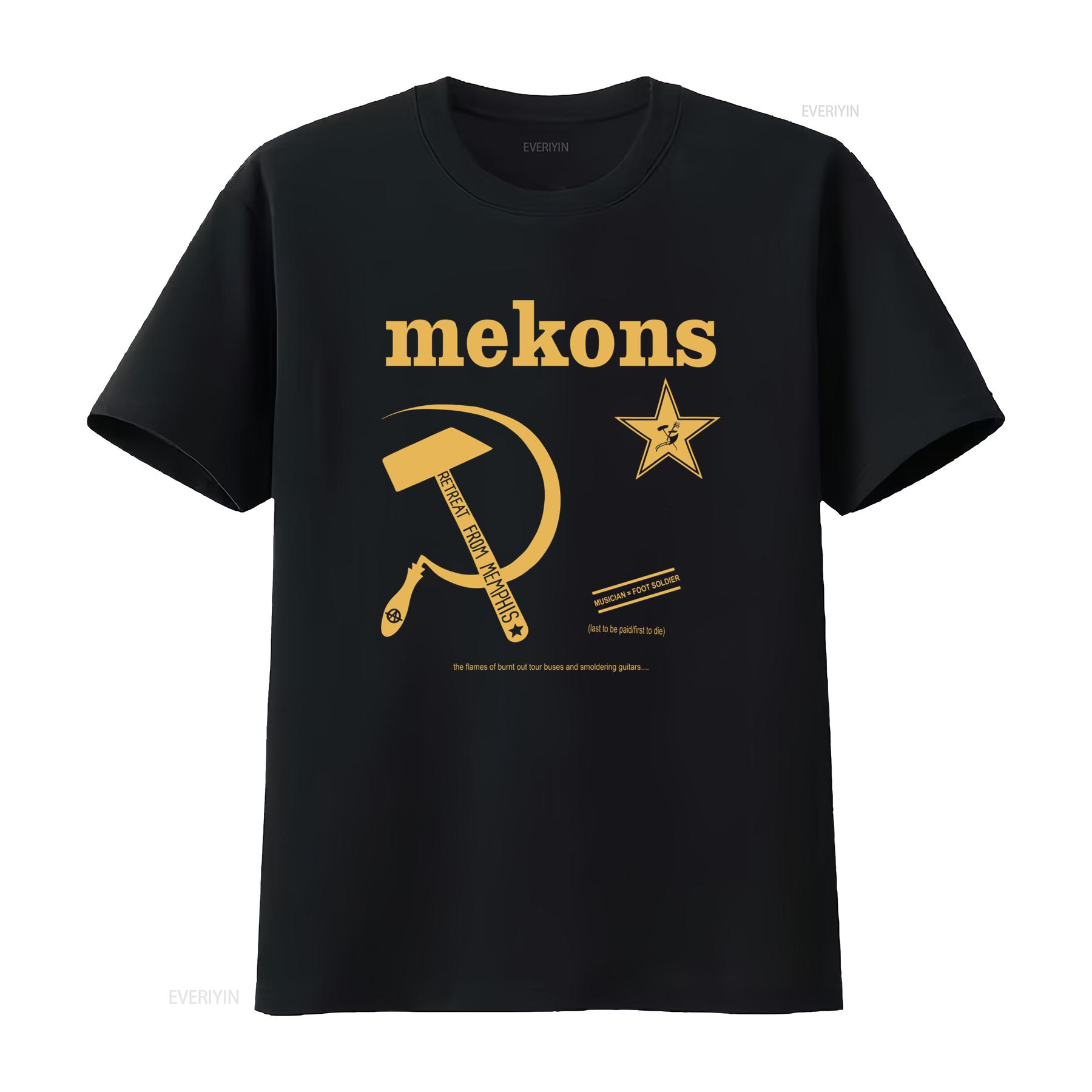 Mekons Vintage 1994 Retreat From Memphis Tour T Shirt British Punk Band Design vintage Washed Breathable Slightly fashion 4XL
Mekons Vintage 1994 Retreat From Memphis Tour T Shirt British Punk Band Design vintage Washed Breathable Slightly fashion 4XL
