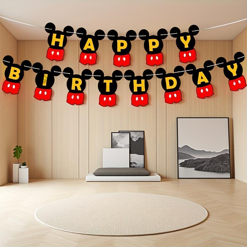 13pcs Disney Mickey themed party banners for kids birthday party decoration, photo background and celebration atmosphere 13-Piece Mickey
13pcs Disney Mickey themed party banners for kids birthday party decoration, photo background and celebration atmosphere 13-Piece Mickey