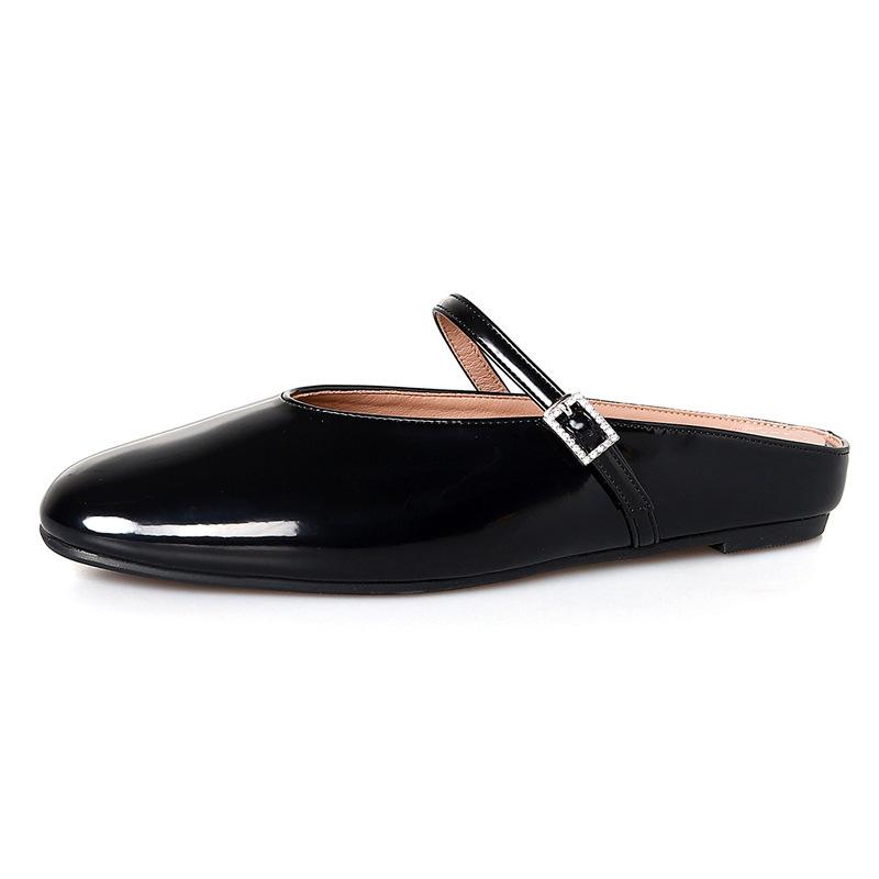 Yuexinwang кожаные балетки для женской обуви Хуэйчжоу каблуки мюли тапочки верхняя одежда лето новая сумка голова плоские сандалии 40 чёрный
Yuexinwang кожаные балетки для женской обуви Хуэйчжоу каблуки мюли тапочки верхняя одежда лето новая сумка голова плоские сандалии 40 чёрный