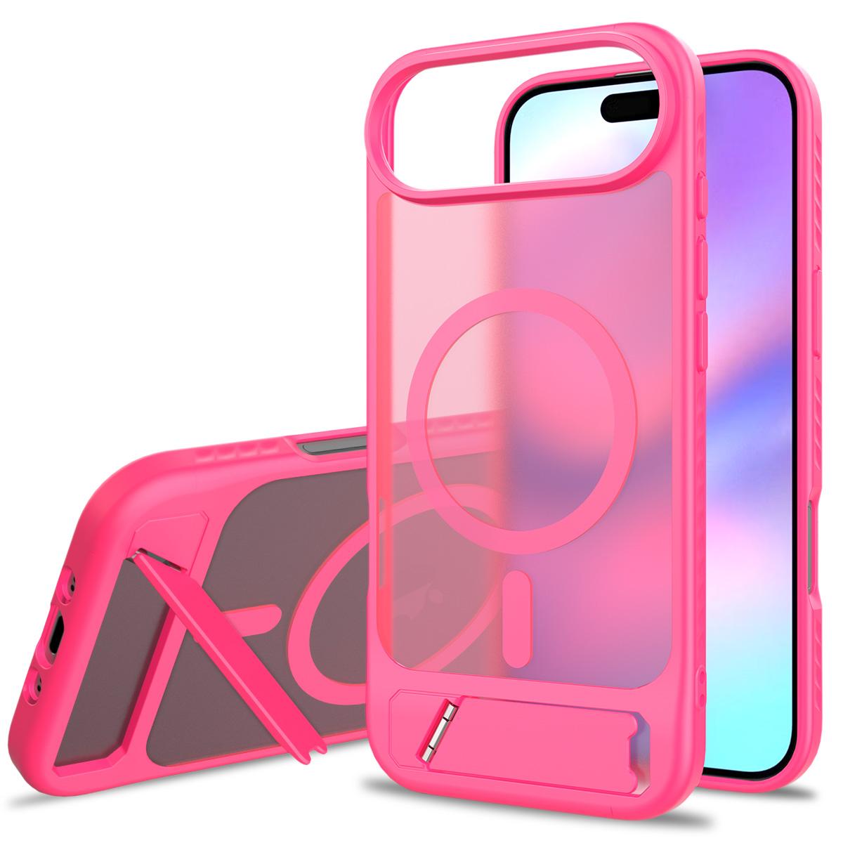 Skin Feel invisable Stand Magnetic Phone Case for iPhone 17 Pro Max 16 Plus 15 14 13 for Magsafe Shockproof Slim Fit Cover iPhone 15 Pro Max троянди рожеві кольору
Skin Feel invisable Stand Magnetic Phone Case for iPhone 17 Pro Max 16 Plus 15 14 13 for Magsafe Shockproof Slim Fit Cover iPhone 15 Pro Max троянди рожеві кольору