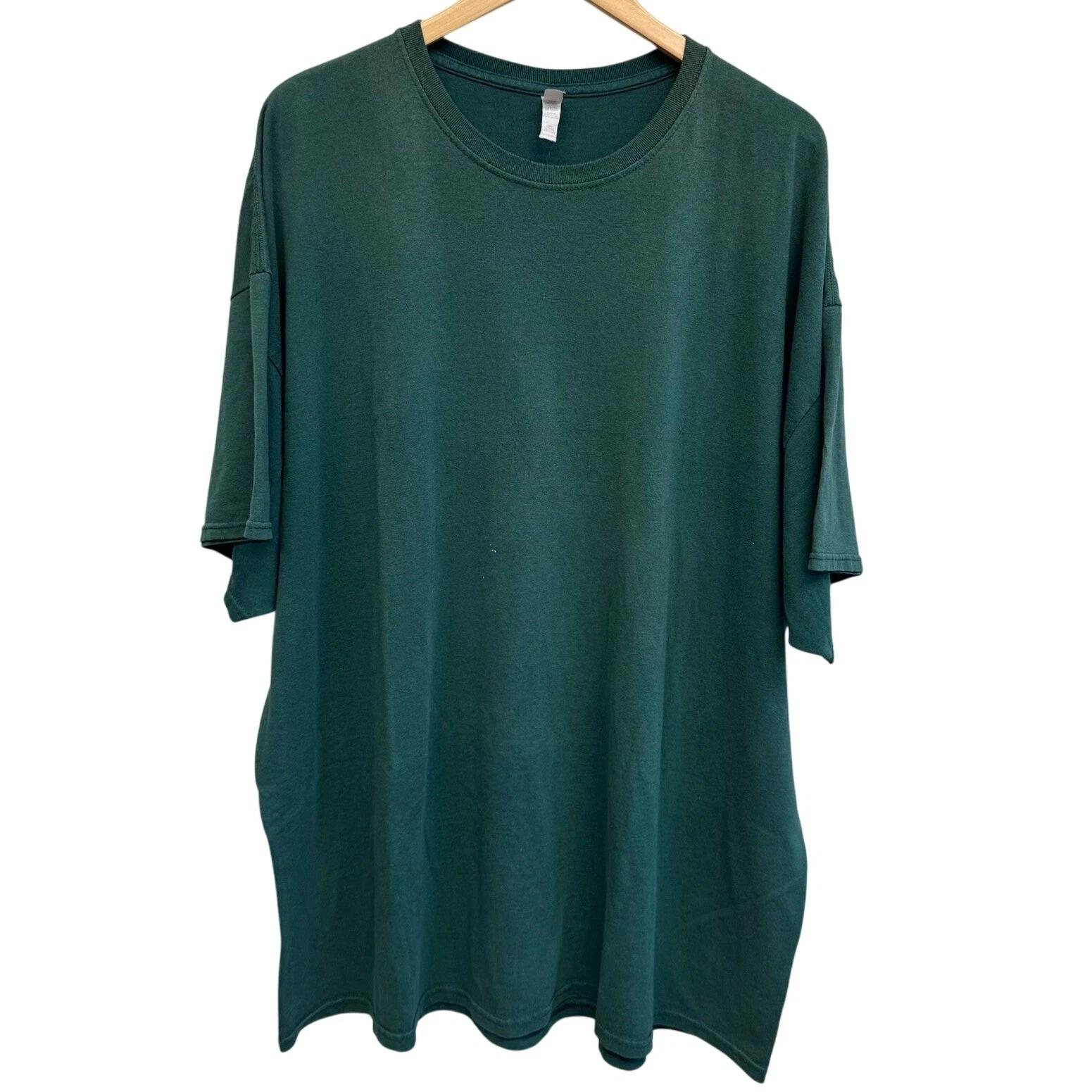 VTG Jerzees Sun Faded Green BLANK T-Shirt Men s 4XL Well Worn SOFT 3XL
VTG Jerzees Sun Faded Green BLANK T-Shirt Men s 4XL Well Worn SOFT 3XL