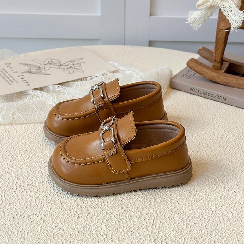 Girls Velcro Princess Shoes - Soft Sole Leather, 2025 Spring/Autumn Korean Style Sizes 21-25 (Set of 5) коричневий
Girls Velcro Princess Shoes - Soft Sole Leather, 2025 Spring/Autumn Korean Style Sizes 21-25 (Set of 5) коричневий