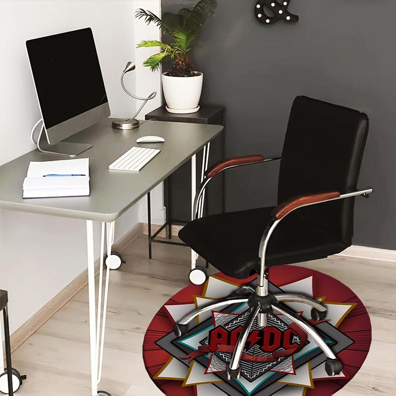 1pc AC/DC Band Logo Design Round carpet, Made of Polyester,Perfect for Decorating Office Chairs, Living Rooms 80cm
1pc AC/DC Band Logo Design Round carpet, Made of Polyester,Perfect for Decorating Office Chairs, Living Rooms 80cm