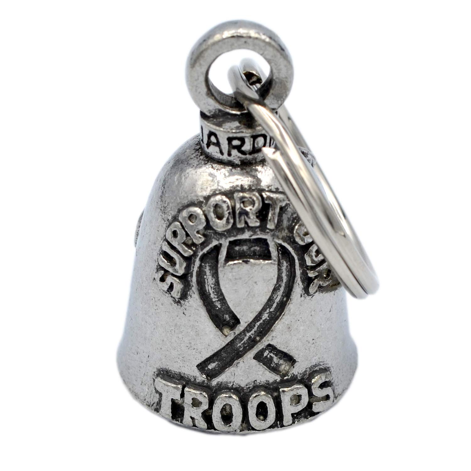 Bell SUPPORT OUR TROOPS Amulet Biker Keychain Traffic Safety Protection Guardian USA Bell; AMGB-213
Bell SUPPORT OUR TROOPS Amulet Biker Keychain Traffic Safety Protection Guardian USA Bell; AMGB-213