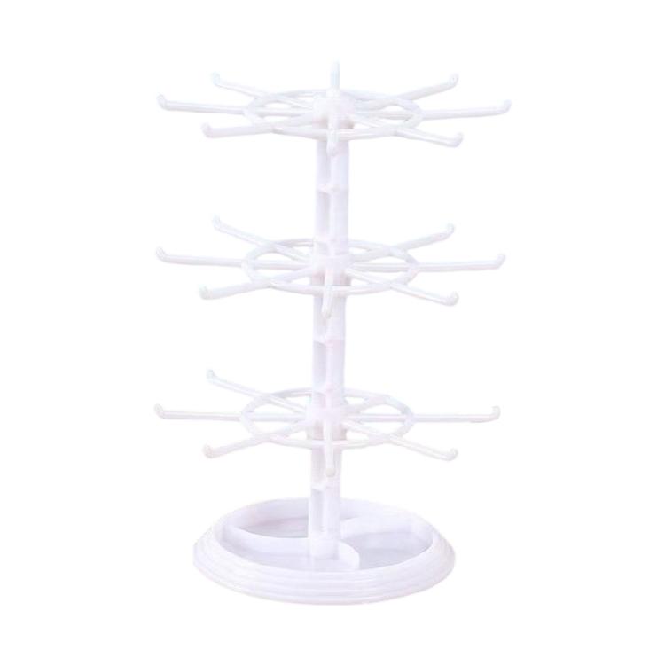 360 Degree Rotating Jewelry Rack Plastic Texture Display Holder Necklace Stand Suitable for Store Home Exhibition Use білий
360 Degree Rotating Jewelry Rack Plastic Texture Display Holder Necklace Stand Suitable for Store Home Exhibition Use білий