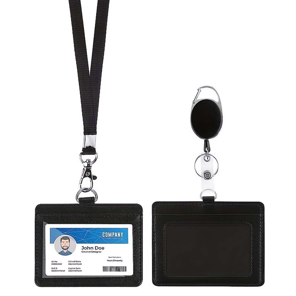 Lanyard ID Card Holder School Business Zipper Coin Purses ID Holders with Neck Strap Outdoor Black-StyleA
Lanyard ID Card Holder School Business Zipper Coin Purses ID Holders with Neck Strap Outdoor Black-StyleA