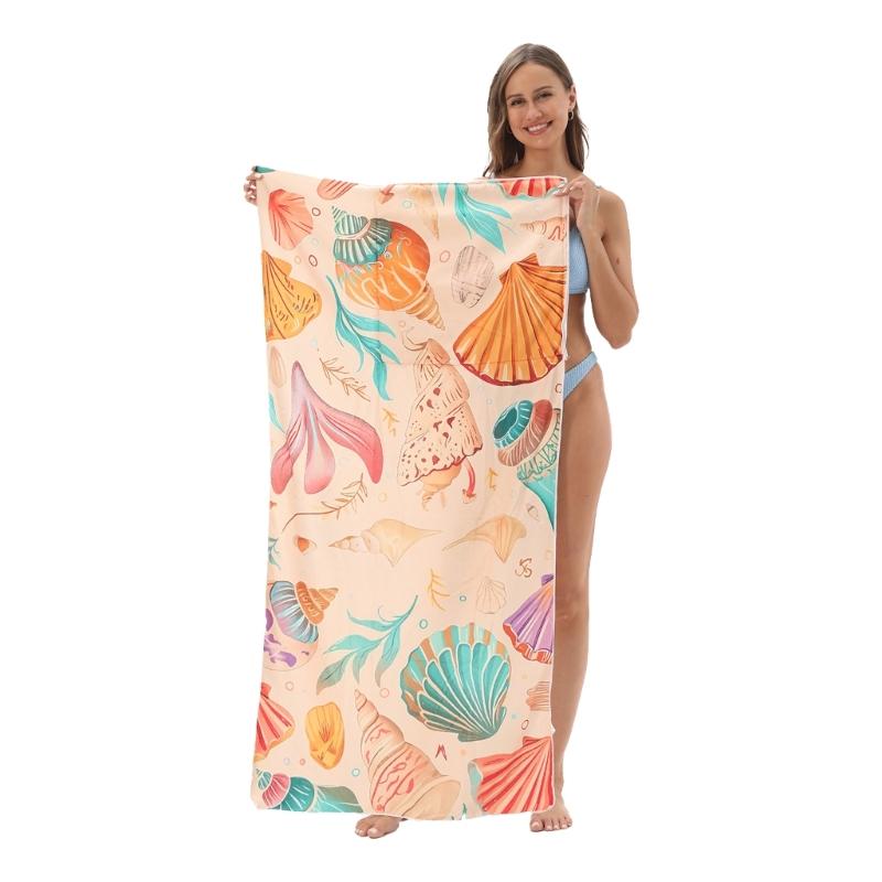 Soft Microfiber Beach Towel Storage Bag Compact Foldable Designs Quick Drying for Outdoor Activities
Soft Microfiber Beach Towel Storage Bag Compact Foldable Designs Quick Drying for Outdoor Activities