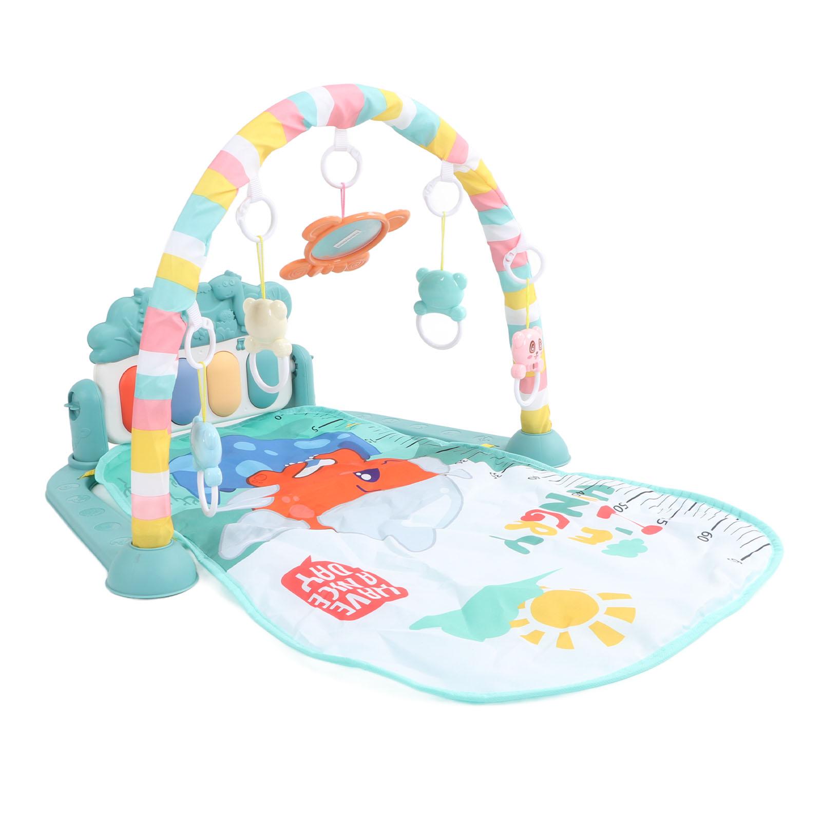Baby Gyms Play Mats Multifunction Early Education Kick Piano Baby Musical Activity Mat for Baby зелений
Baby Gyms Play Mats Multifunction Early Education Kick Piano Baby Musical Activity Mat for Baby зелений