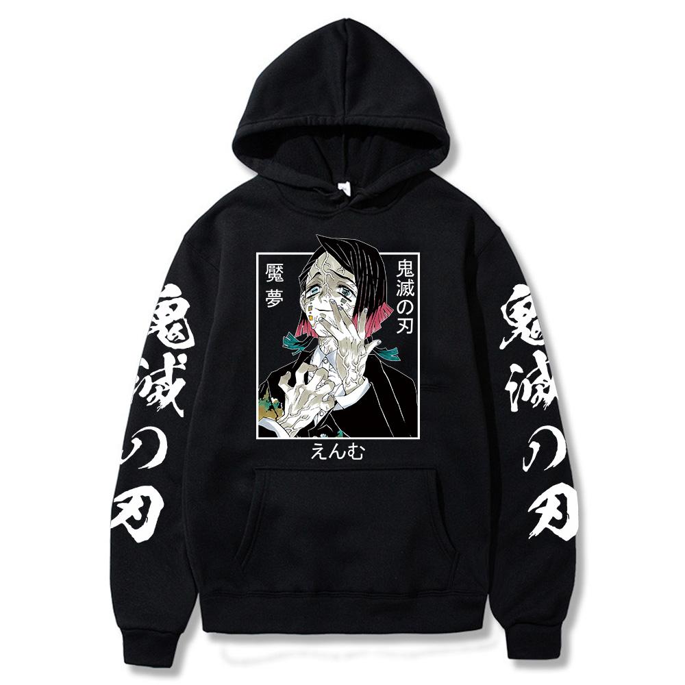 Japanese Anime Demon Slayer Hoodies For Men Winter Keep Warm Oversized Streetwear Harajuku Manga Enmu Printed Sweatshirts Women XS чорний
Japanese Anime Demon Slayer Hoodies For Men Winter Keep Warm Oversized Streetwear Harajuku Manga Enmu Printed Sweatshirts Women XS чорний