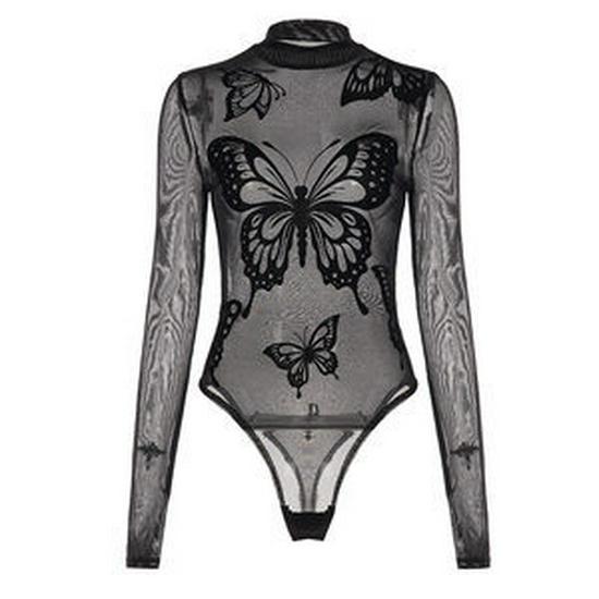 Chic Snake Print Mesh Bodysuit: Sexy, High-Neck, Long Sleeve Style Medium
Chic Snake Print Mesh Bodysuit: Sexy, High-Neck, Long Sleeve Style Medium