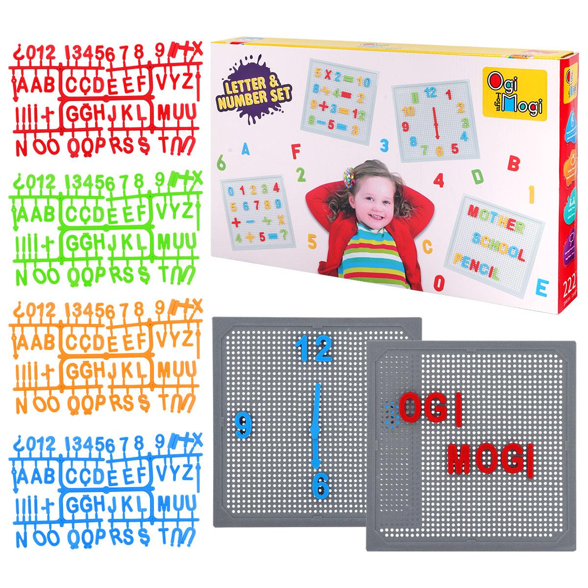 Игровой набор Ogi Mogi с буквами и цифрами, обучающие игрушки для рук, 220 предметов разноцветные
Игровой набор Ogi Mogi с буквами и цифрами, обучающие игрушки для рук, 220 предметов разноцветные
