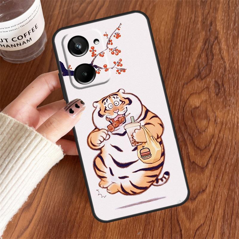 Cartoon Fat Tiger For Realme GT6 GT7 Pro 10 11 12 13 14 15 Pro Plus C55 C71 C65 C63 C61 C53 C67 C35 C75 Case Realme C55
Cartoon Fat Tiger For Realme GT6 GT7 Pro 10 11 12 13 14 15 Pro Plus C55 C71 C65 C63 C61 C53 C67 C35 C75 Case Realme C55