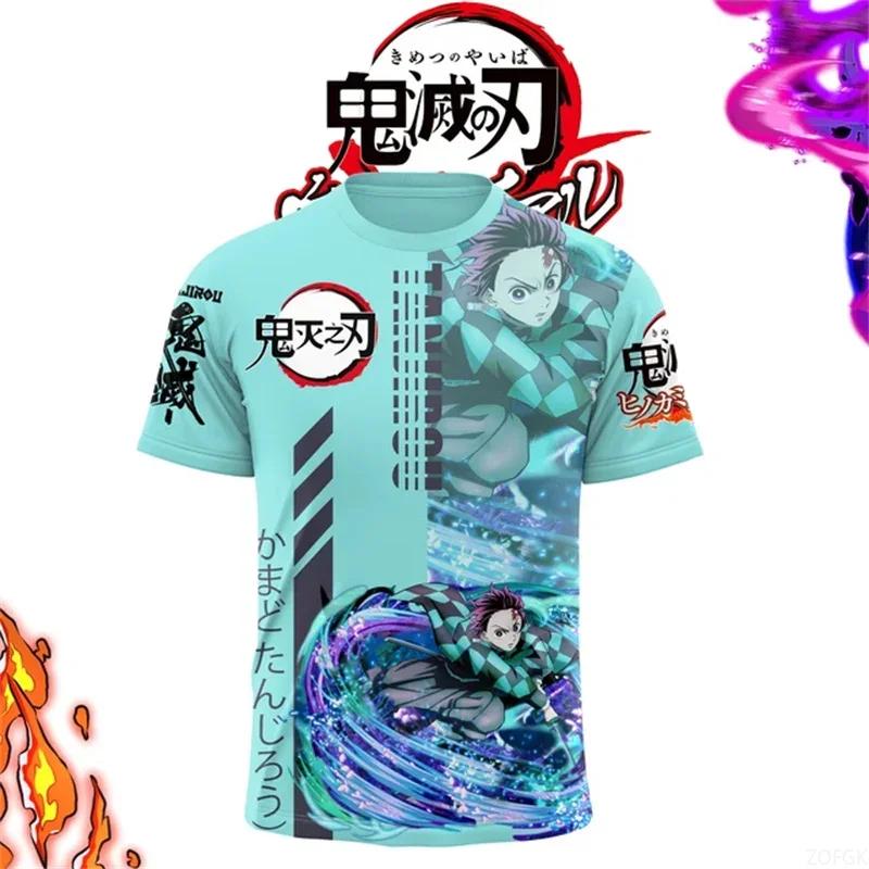 2024 Fashion Summer New 3D Cartoon Ghost Blade Anime Printed Short Sleeve Casual Loose Comfortable Round Neck T-shirt S
2024 Fashion Summer New 3D Cartoon Ghost Blade Anime Printed Short Sleeve Casual Loose Comfortable Round Neck T-shirt S