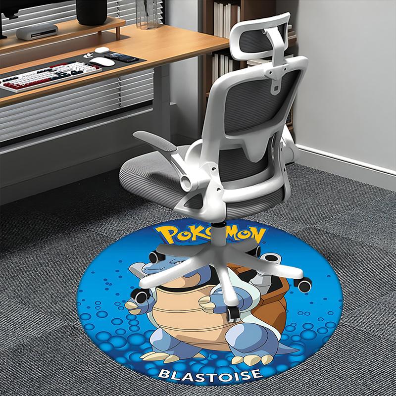 Blastoise,Pokémon Chair mat Round Rug Office carpet, Non slip, Suitable for Living Rooms, Bedrooms Decor 1205648a 80cm by 80cm
Blastoise,Pokémon Chair mat Round Rug Office carpet, Non slip, Suitable for Living Rooms, Bedrooms Decor 1205648a 80cm by 80cm