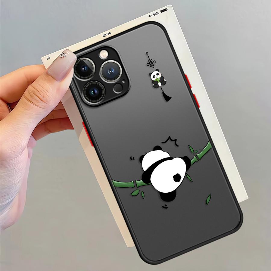 Funda Back Phone Cover Case for iPhone 17 Pro Max Air XS XR 16 Plus 13 Mini 14 11 12 15 7 8 SE Cartoon Cute Panda iPhone SE (2020)
Funda Back Phone Cover Case for iPhone 17 Pro Max Air XS XR 16 Plus 13 Mini 14 11 12 15 7 8 SE Cartoon Cute Panda iPhone SE (2020)
