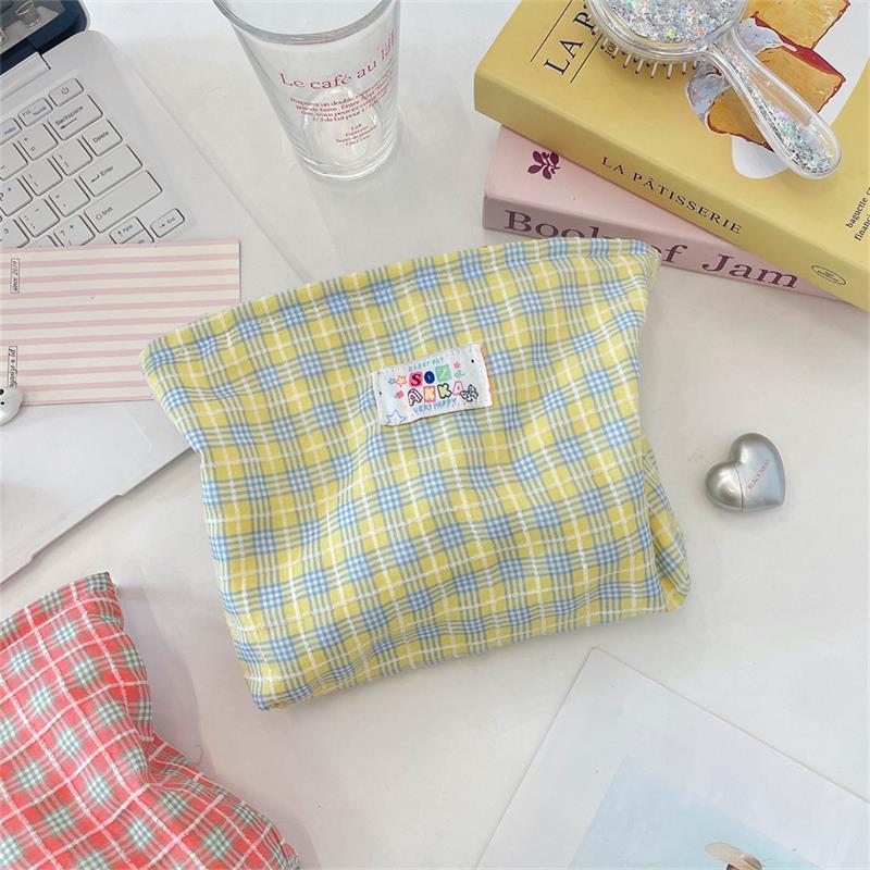 Girly Plaid Cosmetic Bag Large Capacity Travel Portable Women Clutch Zipper Pouch Handbag Makeup Toiletries Storage Bags жёлтый
Girly Plaid Cosmetic Bag Large Capacity Travel Portable Women Clutch Zipper Pouch Handbag Makeup Toiletries Storage Bags жёлтый