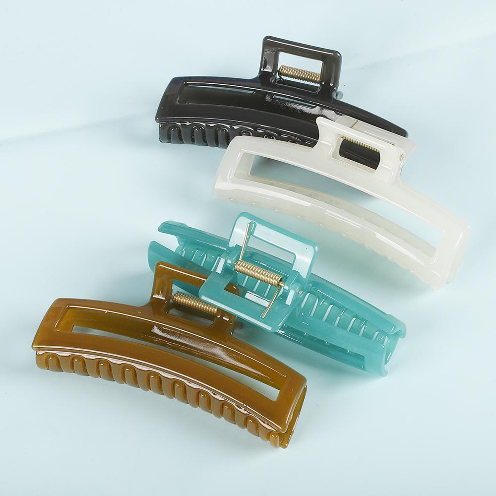 Large Hair Claw Clips Crab Barrettes Women Girls Jelly Geometric Hollow Ponytail Holder Hair Clamps Hair Accessories Elegant
Large Hair Claw Clips Crab Barrettes Women Girls Jelly Geometric Hollow Ponytail Holder Hair Clamps Hair Accessories Elegant