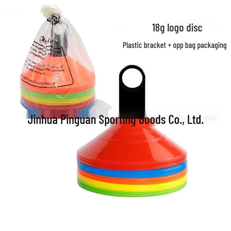 50-Piece Football Training Disc Set with Mesh Bag and Storage Rack Set of 10
50-Piece Football Training Disc Set with Mesh Bag and Storage Rack Set of 10