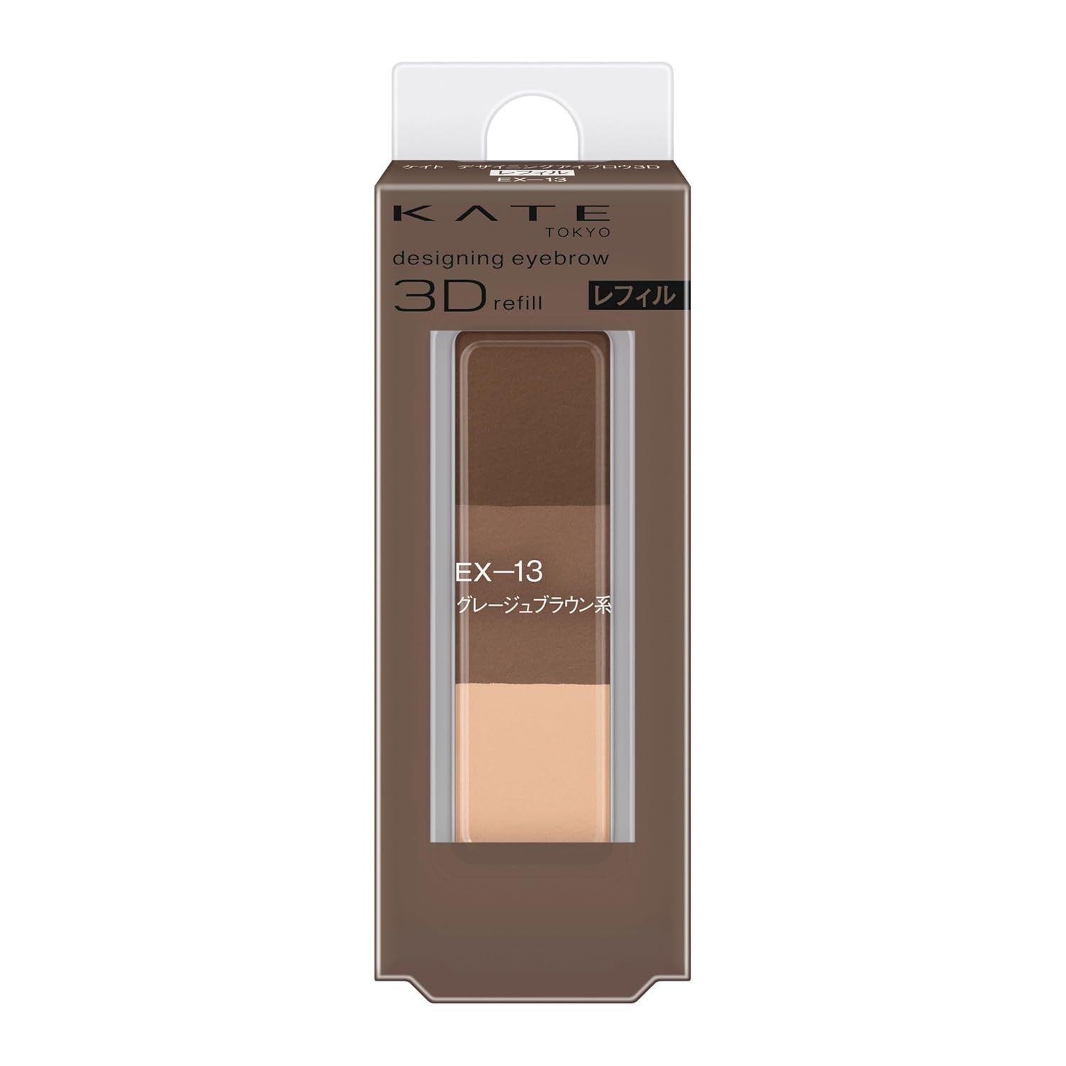 KATE Designing Eyebrow 3D EX-13 Refill Greige Brown Limited Certain Stores Fluffy Natural Finish Exquisite Color Powder Three-Dimensional Airy
KATE Designing Eyebrow 3D EX-13 Refill Greige Brown Limited Certain Stores Fluffy Natural Finish Exquisite Color Powder Three-Dimensional Airy