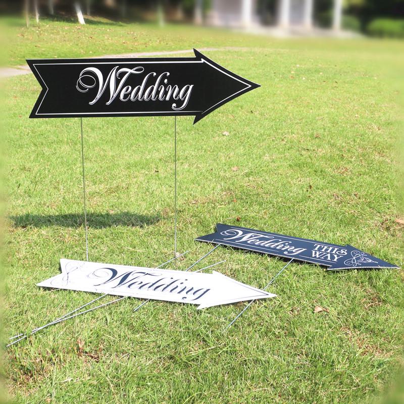 Уличный свадебный указатель для двора - Пластиковое украшение для газона, вставная карточка
Уличный свадебный указатель для двора - Пластиковое украшение для газона, вставная карточка