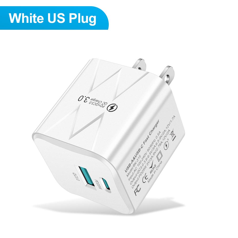 25W USB+PD Super Fast Charging Mobile Charger (EU/US/KR Standard)
25W USB+PD Super Fast Charging Mobile Charger (EU/US/KR Standard)