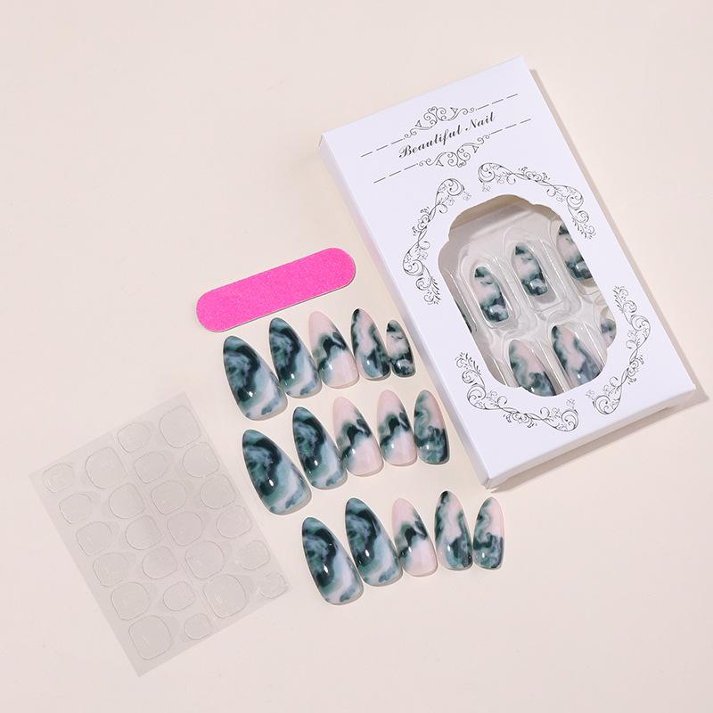 Омбре Зеленый Миндальный Мраморный Пресс-он Нейл-арт
Омбре Зеленый Миндальный Мраморный Пресс-он Нейл-арт