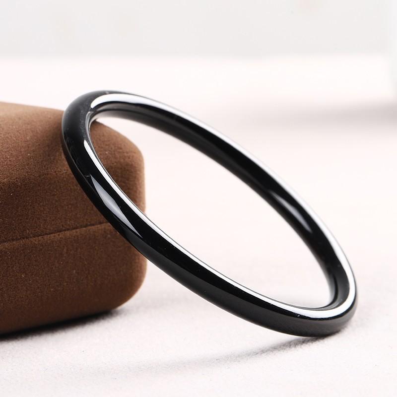 6 мм натуральный ледяной вид цветной халцедон браслет модный амулет агат ювелирные изделия браслет подарок 54MM