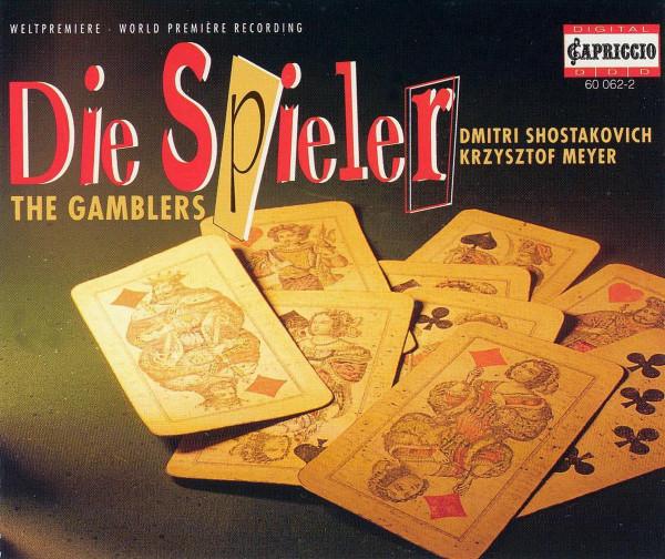 CD DMITRI SHOSTAKOVICH, KRZYSZTOF MEYE - Die Spieler 600622 Capriccio 1995 Europe Classical Used
CD DMITRI SHOSTAKOVICH, KRZYSZTOF MEYE - Die Spieler 600622 Capriccio 1995 Europe Classical Used