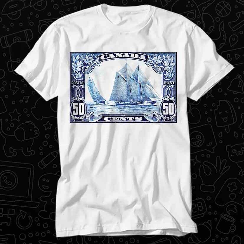 1929 Canada Schooner Bluenose Postage Stamp T Shirt 508 4XL
1929 Canada Schooner Bluenose Postage Stamp T Shirt 508 4XL