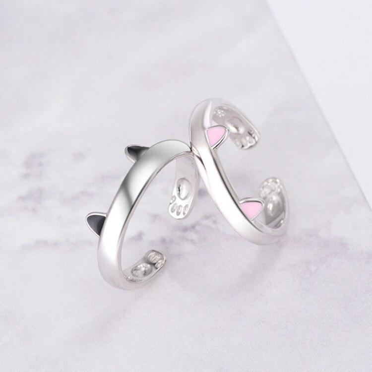 Stylish Fashionable Cat Ear Rings Fashionable Trendy Women Tone Jewelry Engagement Giveaway Gifts Anillos Mujer Bijoux Femme Resizable розовый
Stylish Fashionable Cat Ear Rings Fashionable Trendy Women Tone Jewelry Engagement Giveaway Gifts Anillos Mujer Bijoux Femme Resizable розовый
