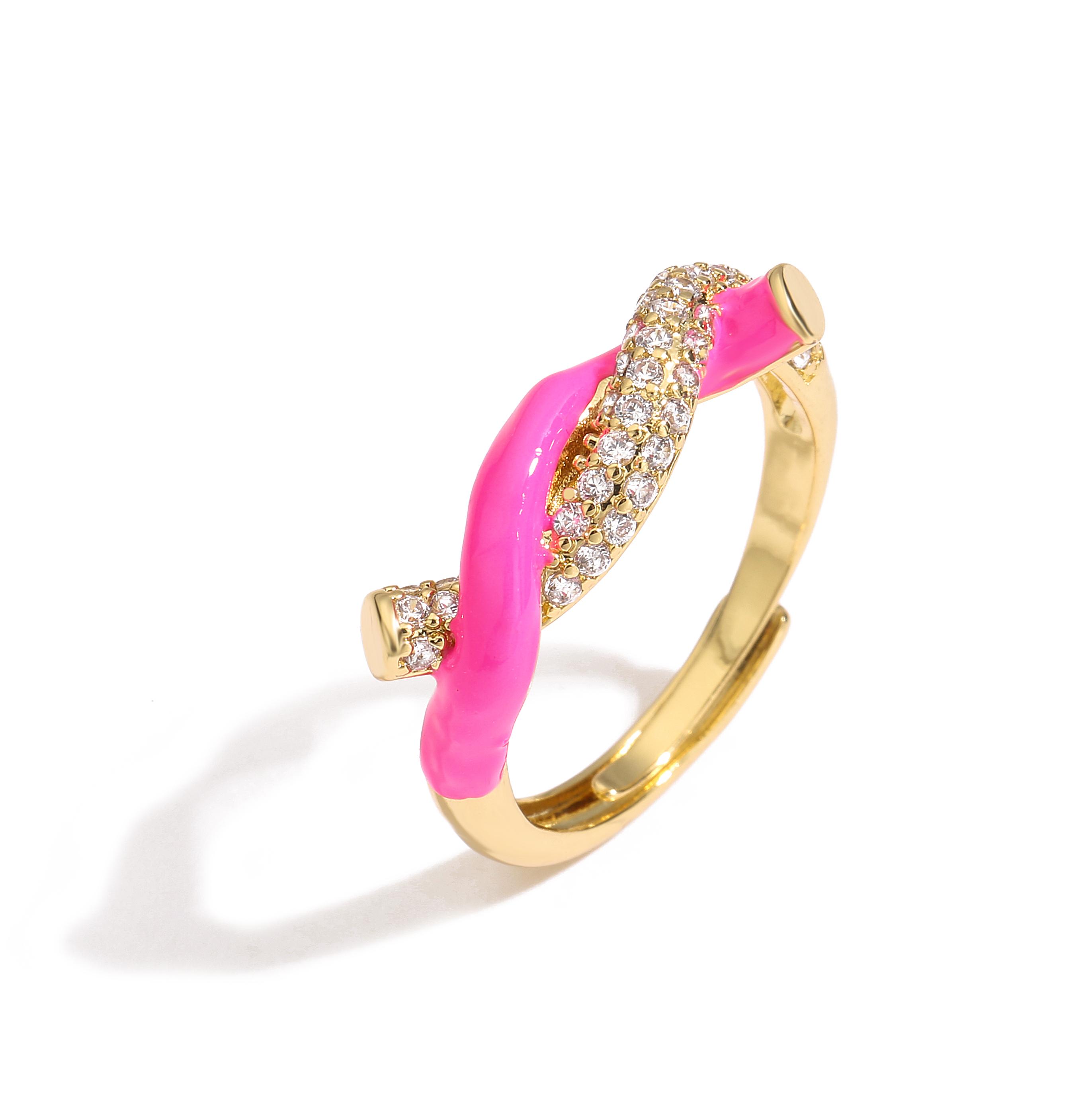 HECHENGElegant nature Style Cooper 18k Plated Ring, Enamel Ladies Ring Fashion Zircon Twist Ring for Women красный
HECHENGElegant nature Style Cooper 18k Plated Ring, Enamel Ladies Ring Fashion Zircon Twist Ring for Women красный
