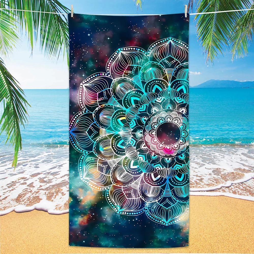 Purple Mandala Beach Towel Sand Free Quick Dry Microfiber Bath Towel Bohemian Floral Large Towels for Summer Vacation Seaside W30*H60(CM)
Purple Mandala Beach Towel Sand Free Quick Dry Microfiber Bath Towel Bohemian Floral Large Towels for Summer Vacation Seaside W30*H60(CM)